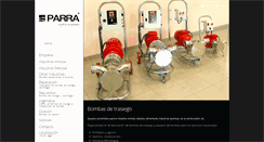 Desktop Screenshot of bombasparralamancha.com